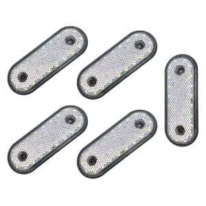 Universal Truck Side Lights|5 PCS MK-095 12/24V 20 LEDs for Truck Trailer Tail Lights