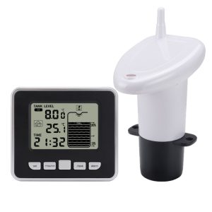 TS-FT002 Multifunctional Ultrasonic Water Tank Level Gauge with Temperature Clock