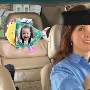 Plush Baby Car Seat Rearview Mirror Pendant Toy - Keep Your Little One Entertained