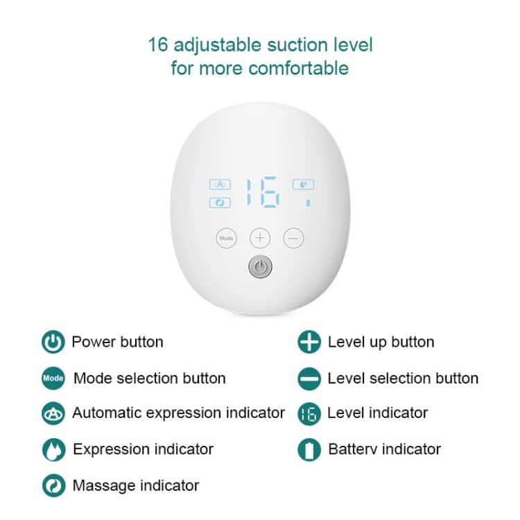 Superior Wearable Breast Pump - Hands-free Suction Massage, Wireless Tech 5 Superior Wearable Breast Pump - Hands-Free Suction Massage, Wireless Tech - Image 5