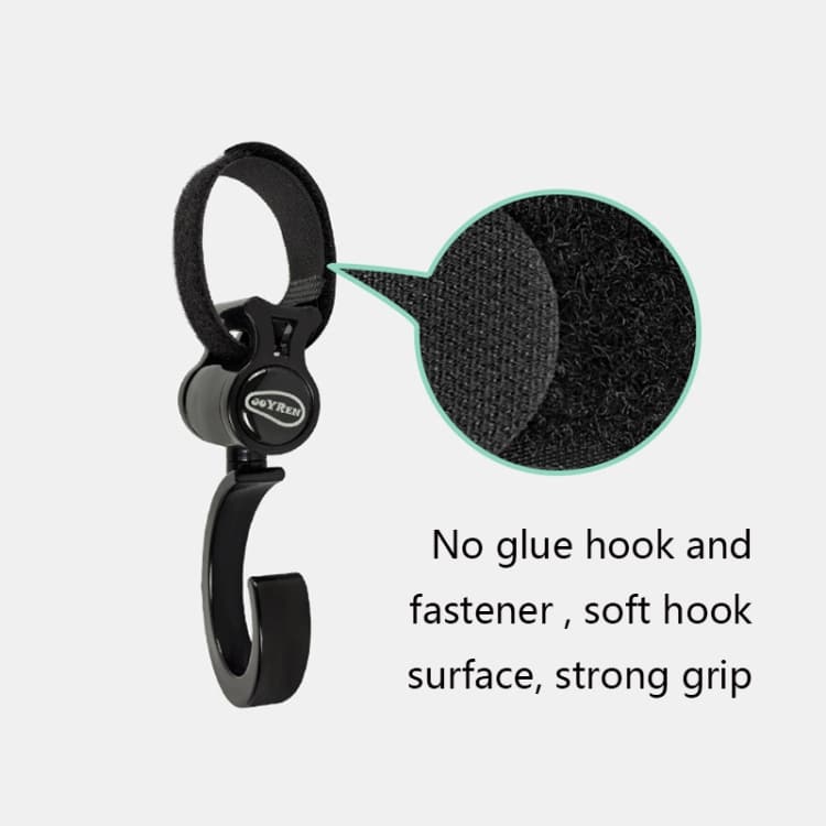 JOYREN Baby Stroller Non-Slip Hooks - Durable & Convenient 2pcs Pack 4 Joyren Baby Stroller Non-Slip Hooks - Durable &Amp; Convenient 2Pcs Pack - Image 4