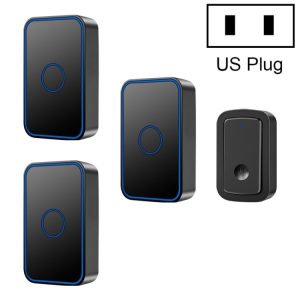 Ultimate Wireless Doorbell: 60 Songs, 300m Range, Remote Control - ABS Material