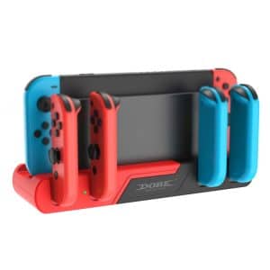 DOBE 4-In-1 Gamepad Charging Dock for Switch OLED - Efficient Charging Solution
