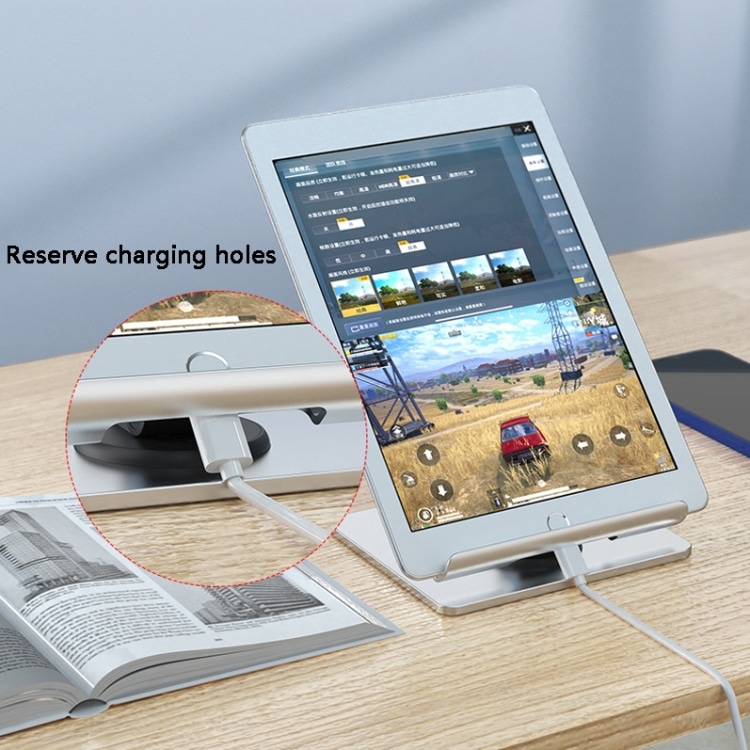 Foldable Aluminum Tablet Stand - Lightweight & Durable, for Any Device 3 Tbd0601855501 B2.Jpg