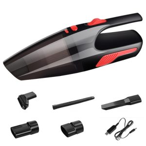 120W Cordless Handheld Car Vacuum - Wet & Dry Cleaning Power with Light