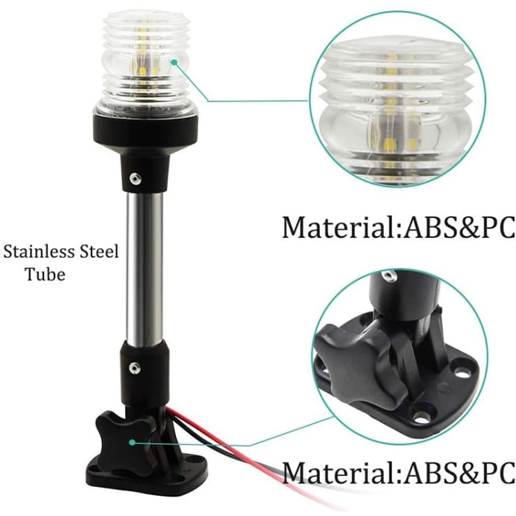 12V 360° Yacht Ship LED Anchor Ring Light - Illuminate Your Vessel in Style 4 12V 360° Yacht Ship Led Anchor Ring Light - Illuminate Your Vessel In Style - Image 4