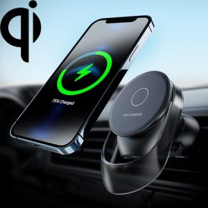 15W MagSafe Magnetic Car Wireless Charger - Fast Charging on the Go