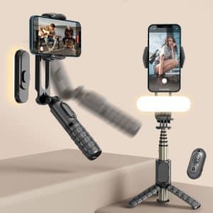 Illuminate & Stabilize: Fill Light Handheld Stabilizer w/APP Integration