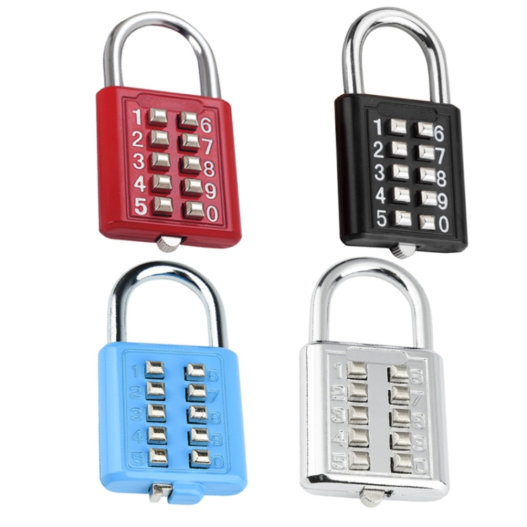 Secure Your Possessions: 2 PCS 10-Bit Button Password Lock for Cabinets, Tool Boxes 2 Secure Your Possessions: 2 Pcs 10-Bit Button Password Lock For Cabinets, Tool Boxes - Image 2