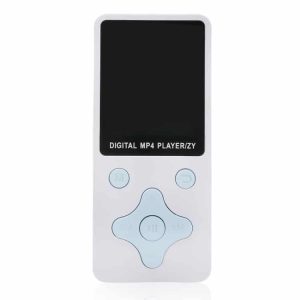 T68 Card MP4 Player: Lossless Sound, Ultra-thin Design, HD Video, Cross Key