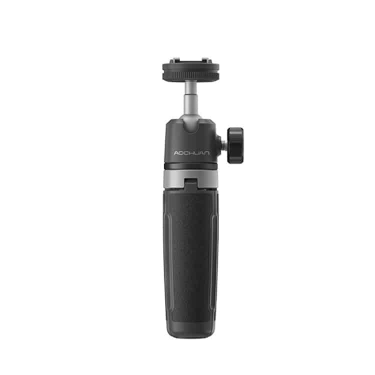 AOCHUAN MT-08 Telescopic Selfie Tripod • Compact Folding Design 2 Aochuan Mt-08 Telescopic Selfie Tripod • Compact Folding Design - Image 2