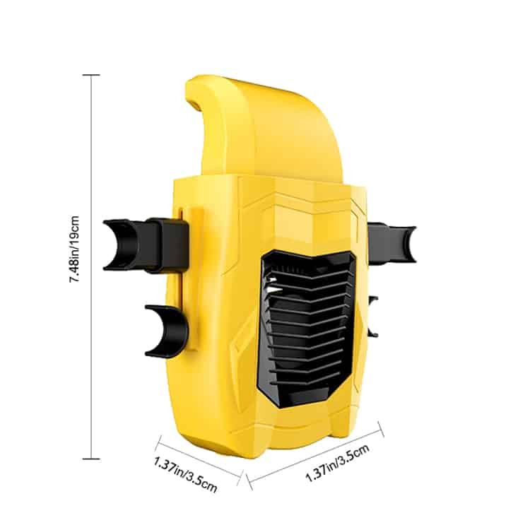 CoolWind F415 Car USB Fan for Comfortable Backseat Travel | Multifunctional 2 Coolwind F415 Car Usb Fan For Comfortable Backseat Travel | Multifunctional - Image 2