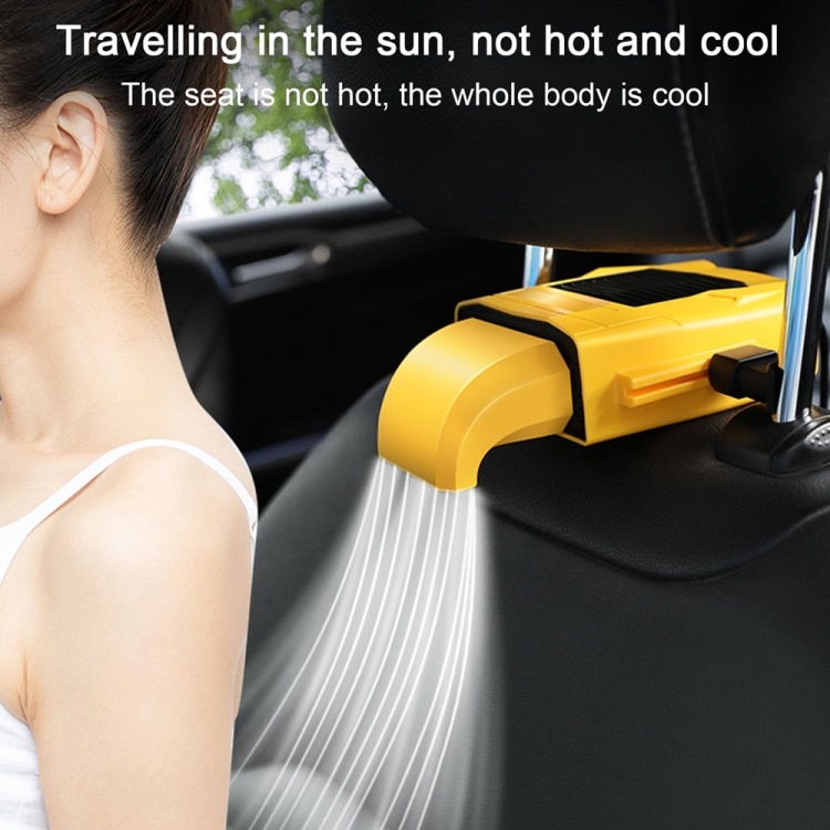 CoolWind F415 Car USB Fan for Comfortable Backseat Travel | Multifunctional 6 Coolwind F415 Car Usb Fan For Comfortable Backseat Travel | Multifunctional - Image 6