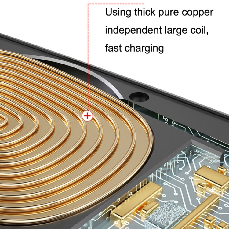 15W Smart Car Magnetic Wireless Charger Stand - Fast Charging Solution 4 15W Smart Car Magnetic Wireless Charger Stand - Fast Charging Solution - Image 4