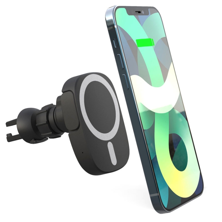 15W Smart Car Magnetic Wireless Charger Stand - Fast Charging Solution 1 15W Smart Car Magnetic Wireless Charger Stand - Fast Charging Solution