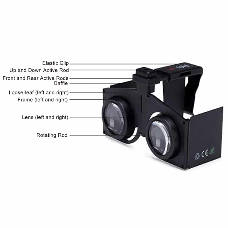 Vr Fold V1 Panoramic View Folding VR Glasses - Convenient & Portable 3 Vr Fold V1 Panoramic View Folding Vr Glasses - Convenient &Amp; Portable - Image 3