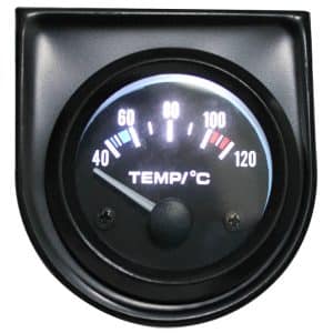 52mm Car Water Temp Meter - 40-120°C Range, B741 Model, General Car Mod
