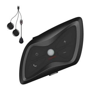 Stay Wired In with T6plus Bluetooth Helmet - Smart Intercom for Motorcyclists.