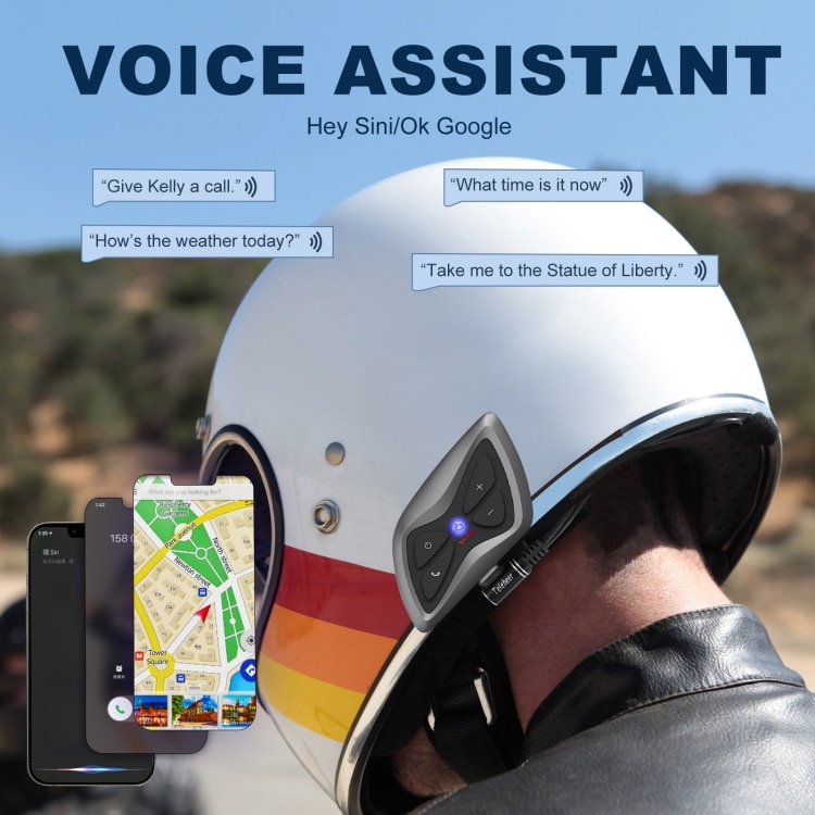 Stay Wired In with T6plus Bluetooth Helmet - Smart Intercom for Motorcyclists. 5 Stay Wired In With T6Plus Bluetooth Helmet - Smart Intercom For Motorcyclists. - Image 5