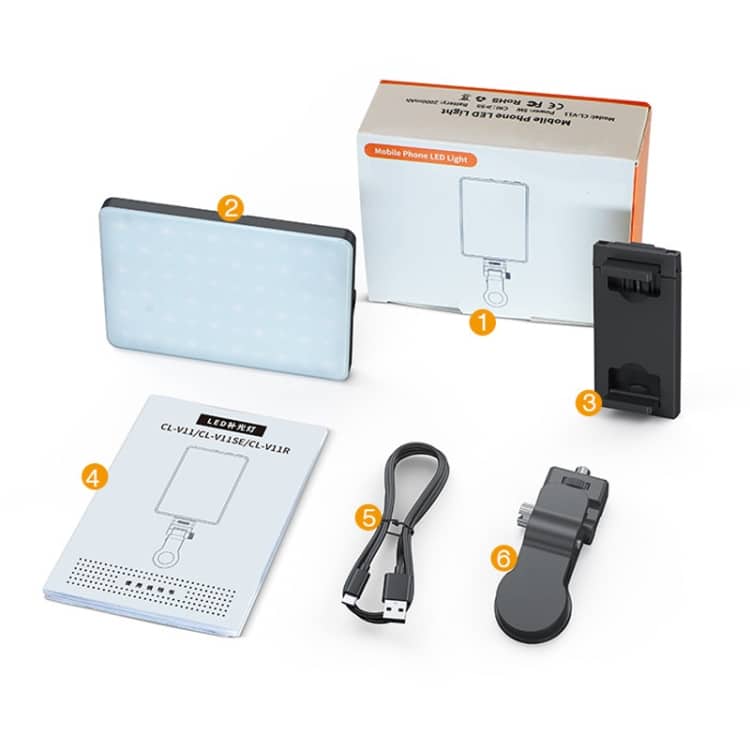 5W Fill Light Pocket Light for Mobile Phone Live Broadcast 2 5W Fill Light Pocket Light For Mobile Phone Live Broadcast - Image 2