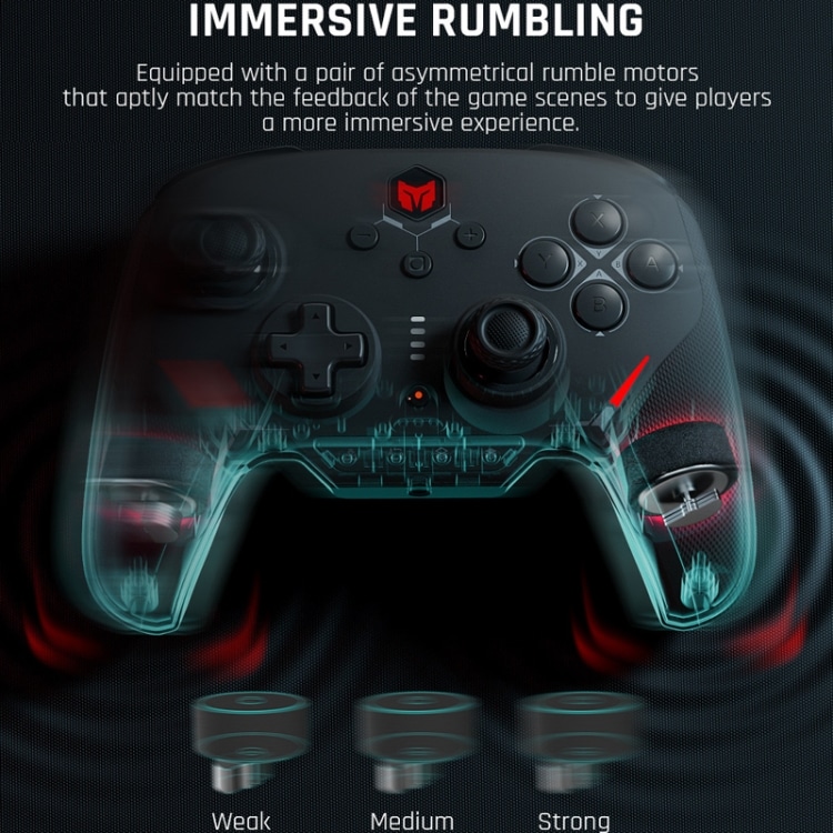 Bluetooth Mechanical Gamepad for Switch/PC/Android/iOS - Dual Mode Support 5 Bluetooth Mechanical Gamepad For Switch/Pc/Android/Ios - Dual Mode Support - Image 5