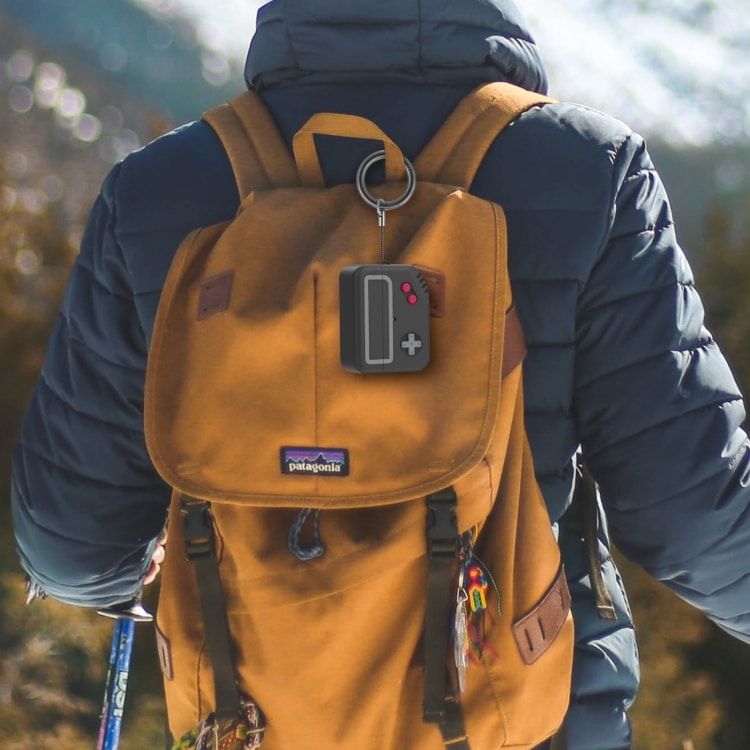 AhaStyle Split Silicone Cartoon Protective Case for AirPods Pro 2 - JY07(Gray/Black) 8 Tbd06035975 B7.Jpg