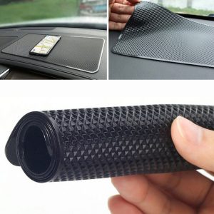 Car Anti-Slip Mat for Central Control Panel - Secure Storage & Ornaments Display