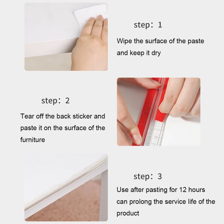 Household Transparent Soft Edge Protector - Anti-collision Strip for Furniture 11 Household Transparent Soft Edge Protector - Anti-Collision Strip For Furniture - Image 11