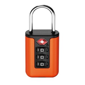 Travel with Confidence: Mini Contrast Color TSA Customs Code Lock for Luggage - Secure & Stylish