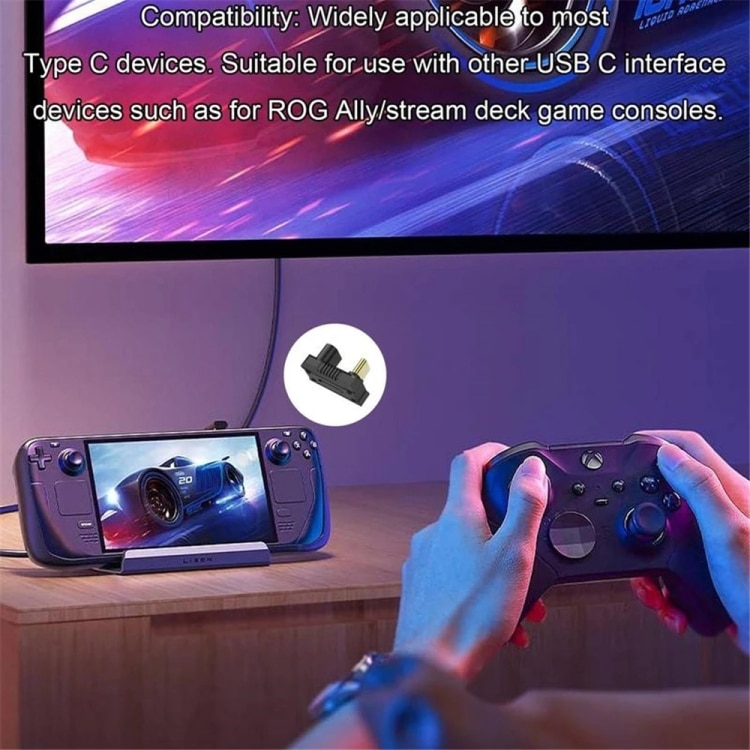 ASUS ROG Ally 20Gbps USB-C 8K 60Hz Data Adapter - Fast Charge Converter 6 Asus Rog Ally 20Gbps Usb-C 8K 60Hz Data Adapter - Fast Charge Converter - Image 6