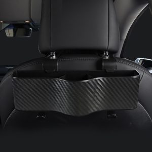 Car Seat Back Storage Box with Cup Holder - Organize Your Ride!