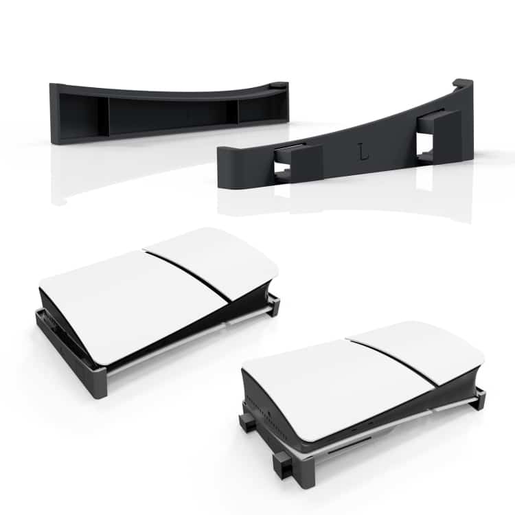 PS5 Slim JYS-P5189 Console Stand - Universal Storage & Horizontal Placement 1 Ps5 Slim Jys-P5189 Console Stand - Universal Storage &Amp; Horizontal Placement