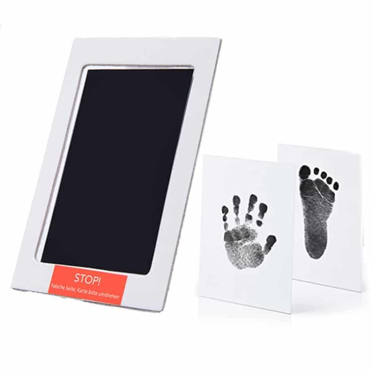 Safeprint Baby Hand & Foot Clay Imprint Set - Ideal Non-Toxic Infant Gift 1 Safeprint Baby Hand &Amp; Foot Clay Imprint Set - Ideal Non-Toxic Infant Gift