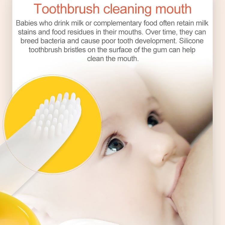 Baby Silicone Training Toothbrush Set - Safe Toddler Teether & Chew Toy 7 Baby Silicone Training Toothbrush Set - Safe Toddler Teether &Amp; Chew Toy - Image 7