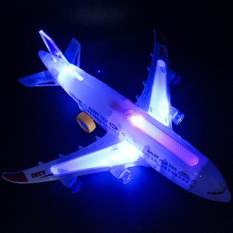 Electric Flash Music Plane Toy - DIY Kids Aircraft Gift - Model Airplane Toys 1 Electric Flash Music Plane Toy - Diy Kids Aircraft Gift - Model Airplane Toys