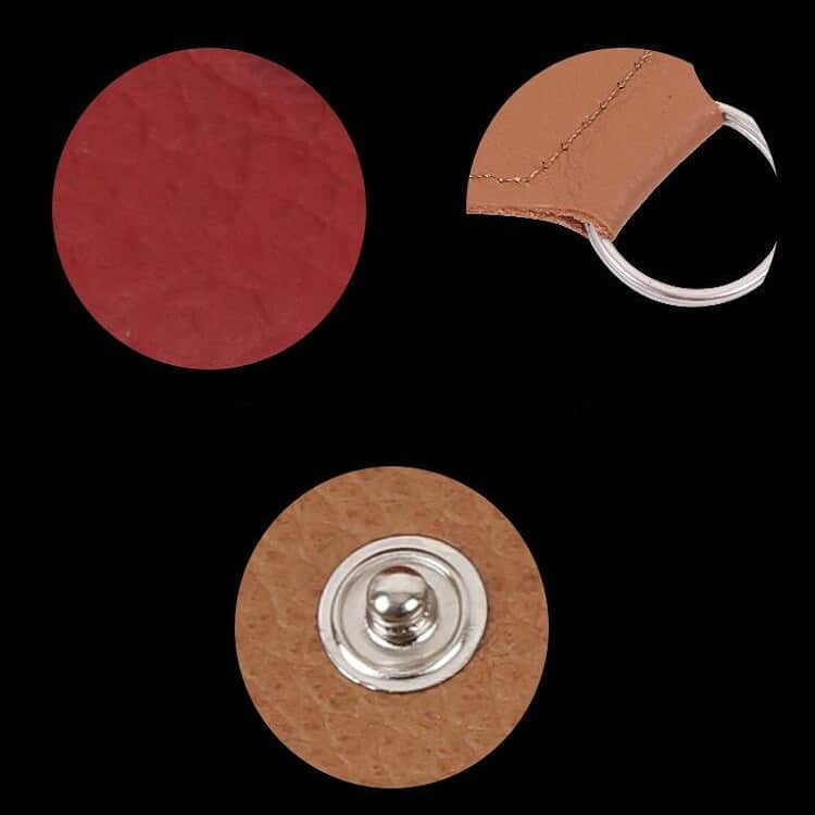 10 PCS Leather Guitar Pick Pouch with Key Ring • Genuine • Stylish Storage 4 10 Pcs Leather Guitar Pick Pouch With Key Ring • Genuine • Stylish Storage - Image 4