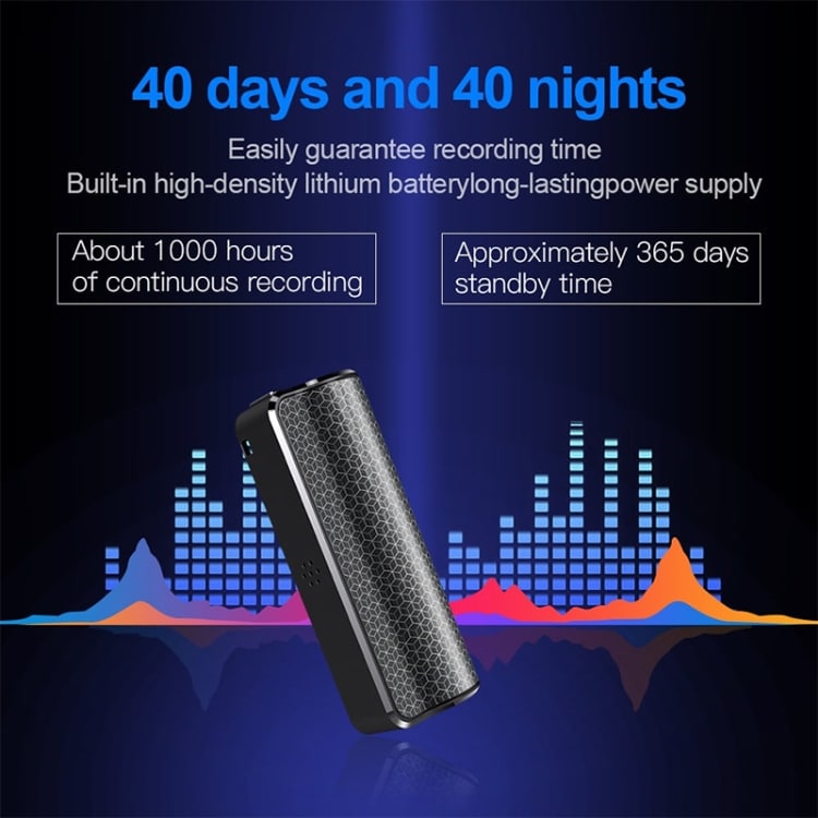 Q70 Smart HD Noise Reduction Voice Control Recording Pen - 8GB Memory 10 Vr8102 9.Jpg