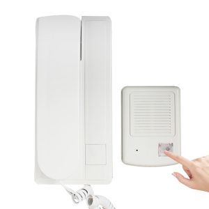 SecurePro Two-Way Intercom & Unlock System: Easy Install, 100m Range, Durable ABS