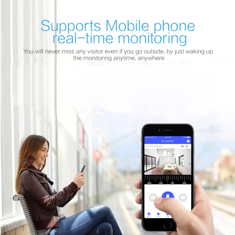 1080P WiFi Door Viewer: Night Vision, IP54 Waterproof, TF Card Slot 12 1080P Wifi Door Viewer: Night Vision, Ip54 Waterproof, Tf Card Slot - Image 12