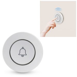 Compact Wireless Door Alarm Sensor - Long Range, Easy Install - 433MHz, CR2032 - 50x13mm