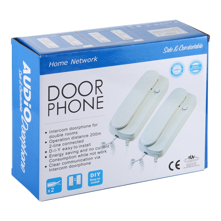 Premium 2-Way Wired Intercom Doorphone for Crisp Communication 6 Premium 2-Way Wired Intercom Doorphone For Crisp Communication - Image 6