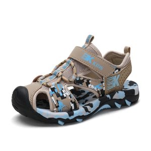 COMPACT KIDS SANDALS WITH MEMORY FOAM INSOLES AND DURABLE SOLE, perfect for active children on outdoor adventures and casual wear. Designed for comfort, support, and style.