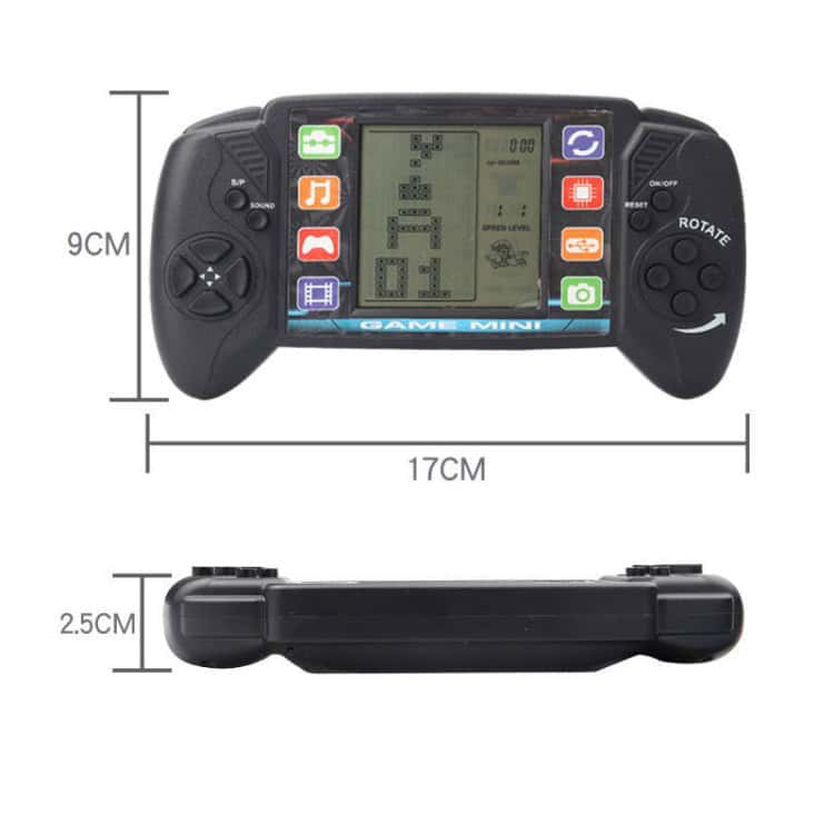 Ultimate Kids' Handheld Game Console - Large Screen Electronic Toy 3 Mini Handheld Game Console With A Screen And Various Buttons For Gameplay.