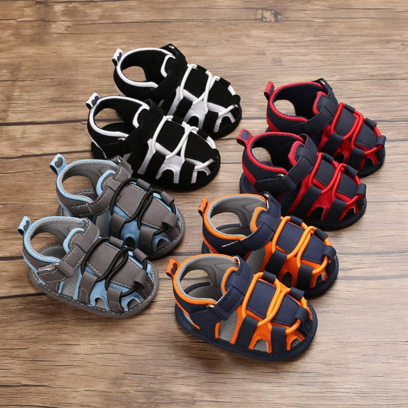 Cozy Toddler Summer Sandals - Soft Soles for Sunny Days 4 Sandals For Toddlers, Kids, And Children, Suitable For Outdoor Play And Summer Activities, Featuring Adjustable Straps And Durable Soles For Comfort And Safety.