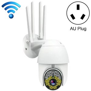 Wireless security camera with night vision and AI-powered surveillance system, Syndmart smart home security device.