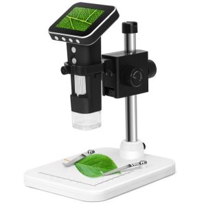 Professional 500X USB Digital Microscope with 2.5" Screen & 8 LED Lights