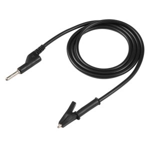 1m Thick Probe to Alligator Clip Test Lead Cable - Reliable Connectivity