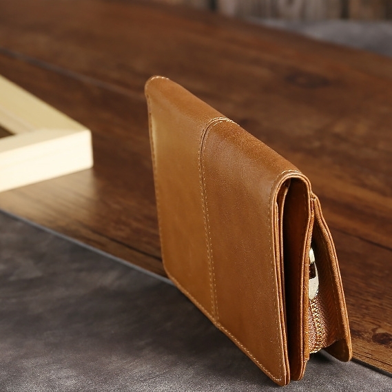 Oilskin Leather RFID Wallet: TP-195 Multi-functional Change Purse, Secure & Stylish 6 Oilskin Leather Rfid Wallet: Tp-195 Multi-Functional Change Purse, Secure &Amp; Stylish - Image 6