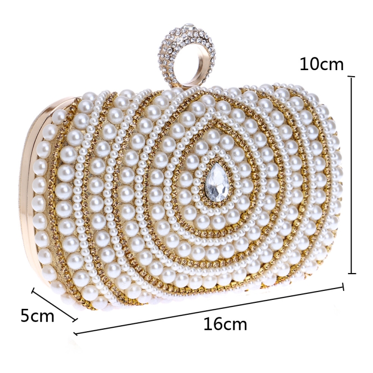 Pearl Elegance Women's Banquet Party Handbag 6 Pearl Elegance Women'S Banquet Party Handbag - Image 6