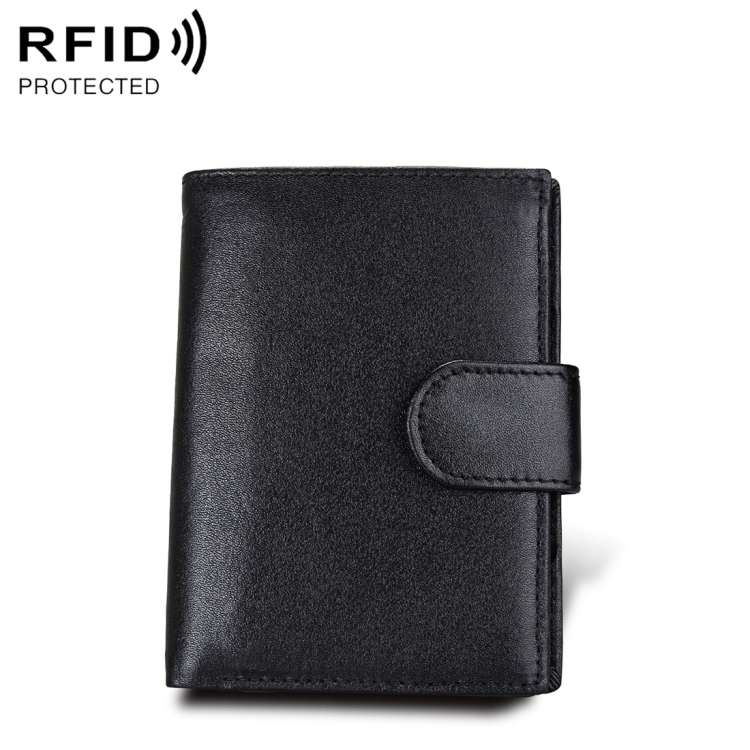 RFID Genuine Leather Wallet & Passport Holder for Men, Antimagnet Cowhide Cards 1 Rfid Genuine Leather Wallet &Amp; Passport Holder For Men, Antimagnet Cowhide Cards